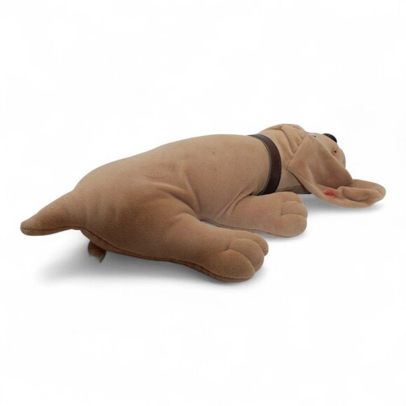 Vintage Pound Puppies Benji Plush Dog Brown With Collar & Tag Nostalgic Collecti - Picture 5 of 9